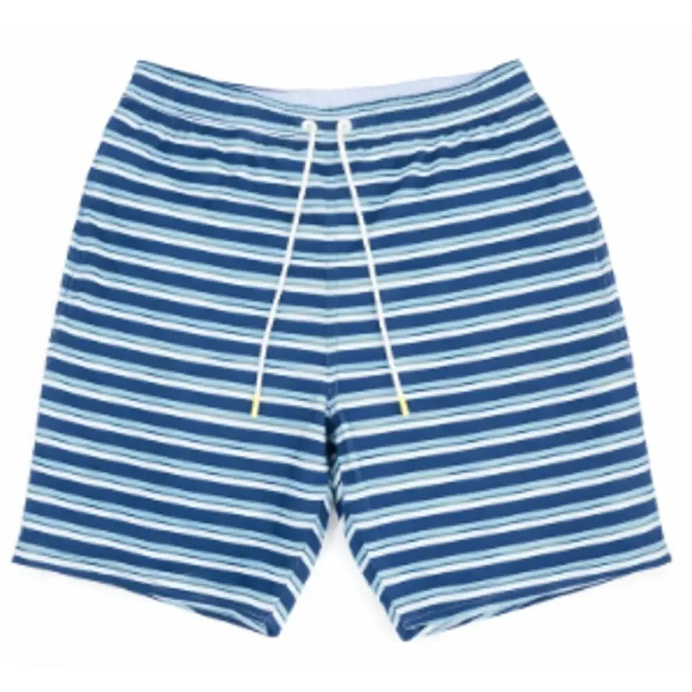 Bonobos Blue Stripe Swim Trunks Men’s Medium 9” Inseam